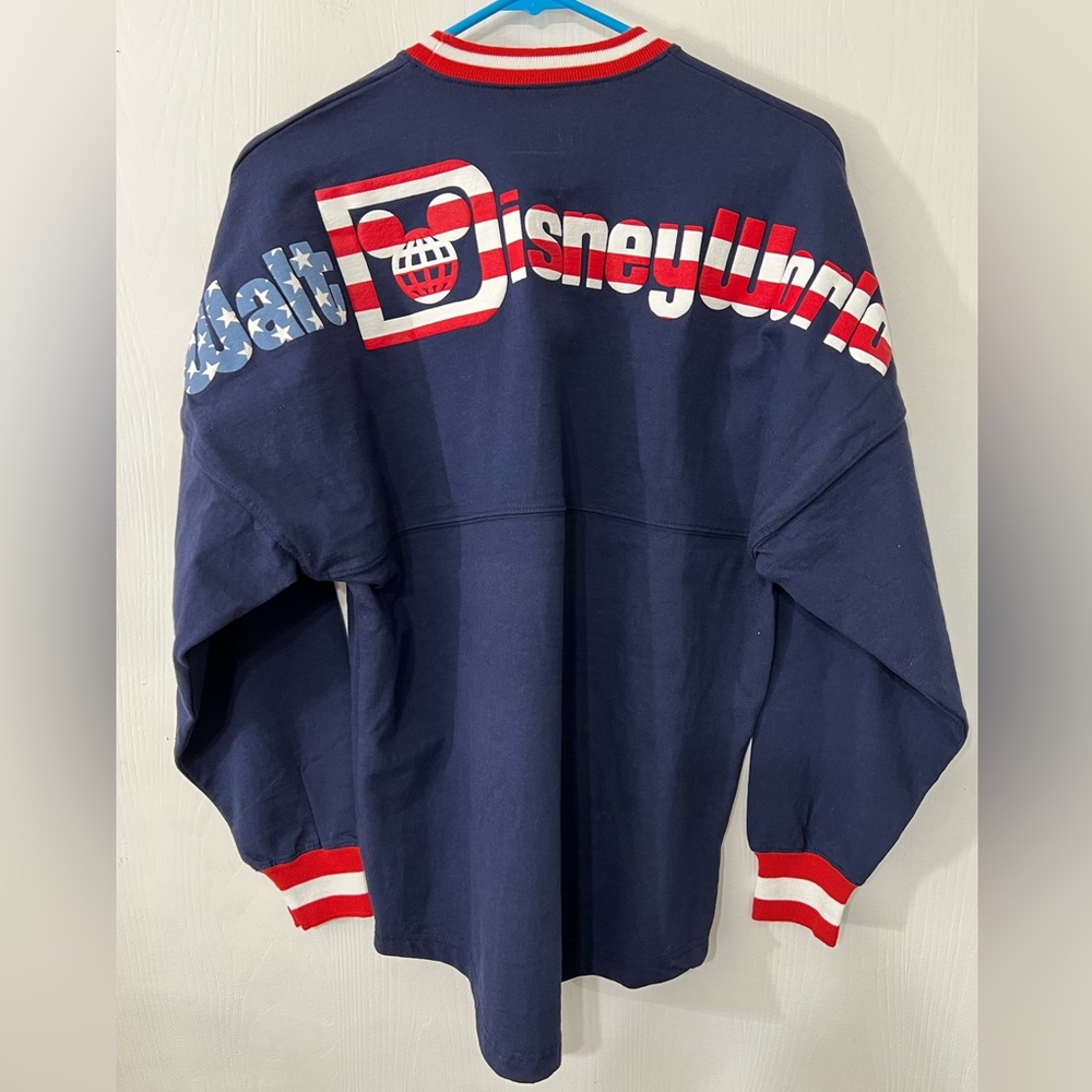 Disney Parks Walt Disney World Spirit Jersey American Flag Patriotic 4th of July